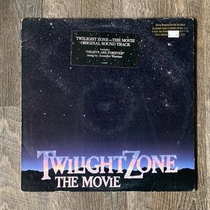Twilight Zone - The Movie Original Soundtrack Vintage Vinyl Record album lp 1983